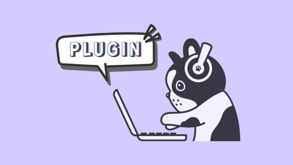 プラグインを設定するフレンチブルドック