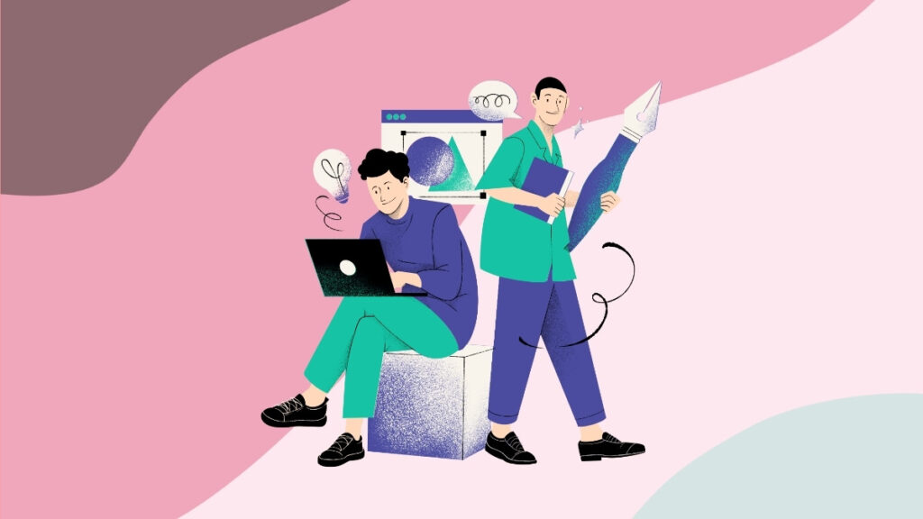 画像をデザインする人の画像